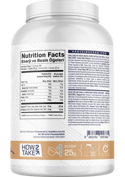 Whey Protein Muhallebi- 1.6kg - 64 Servis fiyatları