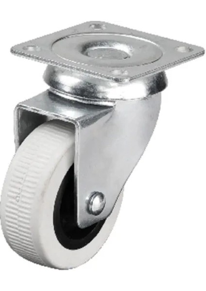 331 - 50X20 mm Çift Bilyalı Tablalı Teker 4 Adet