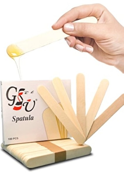 Kozmetik Ahşap Spatula 100' lü indirimleri