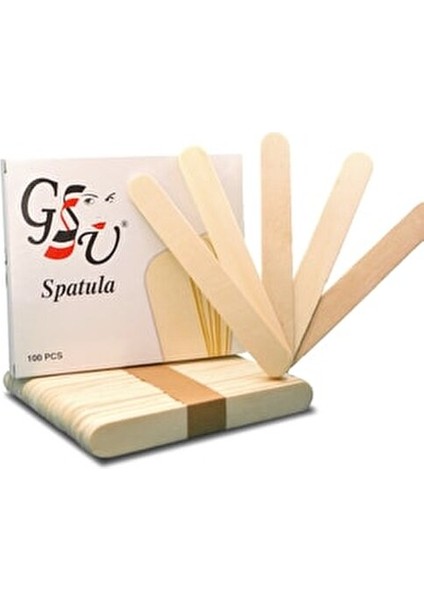 Kozmetik Ahşap Spatula 100' lü