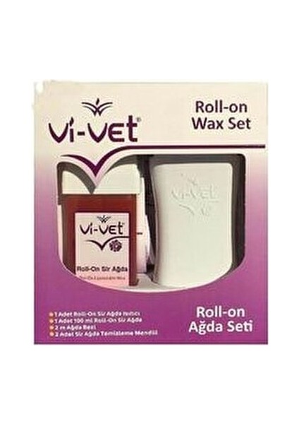 Ağda Isıtıcılı Roll-On Wax Set fiyatları