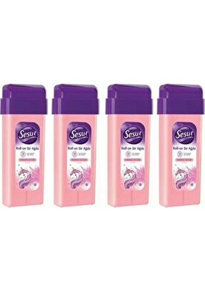 Roll-On Kartuş Sir Ağda Pudralı Hassas Ciltler 100 ml 4 Adet fiyatları