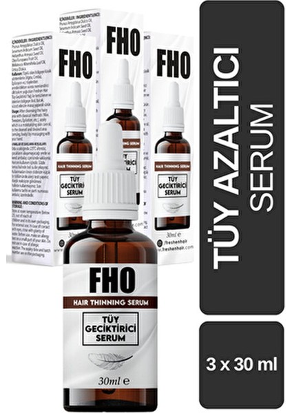 Tüy Dökücü Tüy Azaltıcı ve Nemlendirici Serum 30 ml