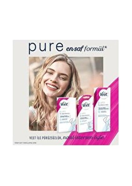 Pure Tüy Dökücü Krem 100 ml