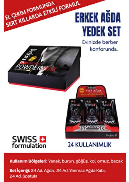 Smoothly Erkek Kulak - Burun - Yüz Tablet Erkek Berber Ağdası Seti modelleri