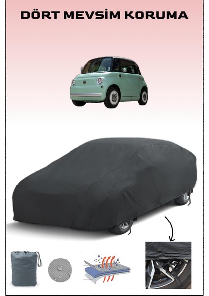 Fiat Topolino ile Uyumlu Oto Branda, Araba Brandası, Su ve Güneş Geçirmez Araba Çadırı