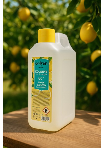 Limon Esanslı Kolonya 1000 ml