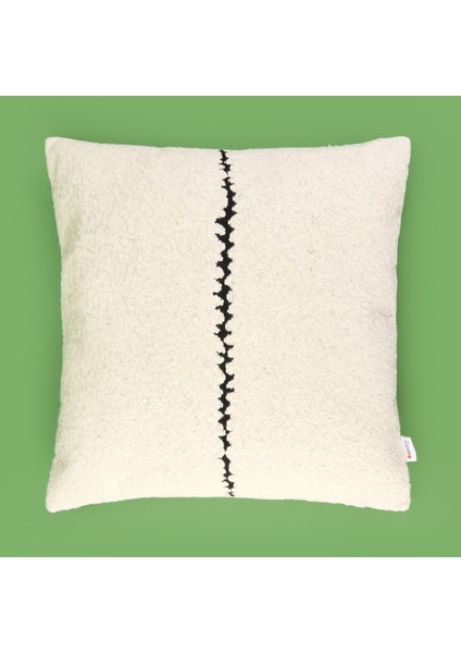 Soft Ravina Kırlent - Ekru - 45X45 cm