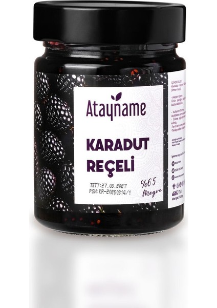 Lisinya Karadut Reçeli 350 G