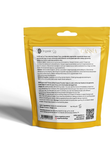 Doğal ve Kimyasalsız Saf Cassia Tozu (Saç boyama ve bakım) fiyatları