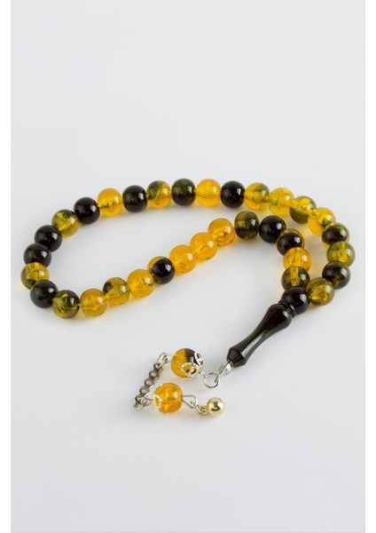 Allzey Renkli Plastik Tesbih 9 Mm-Koyu Sarı fiyatları