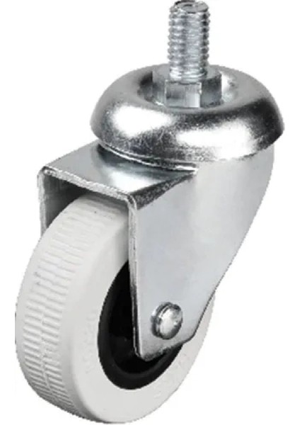 332 - 50X20 mm Çift Bilyalı Vidalı Teker 4 Adet