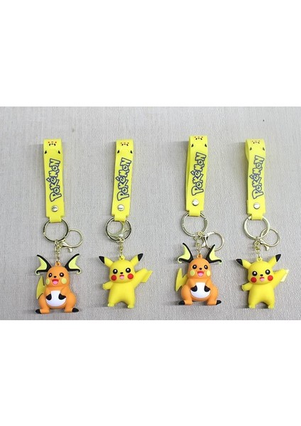 Pikachu Raichu Silikon Anahtarlık fiyatları
