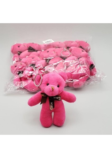Mini Ayıcık Anahtarlık Pembe Renk modelleri