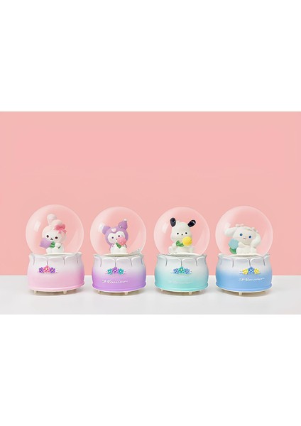 Kuromi ışıklı kar küresi 9 cm modelleri