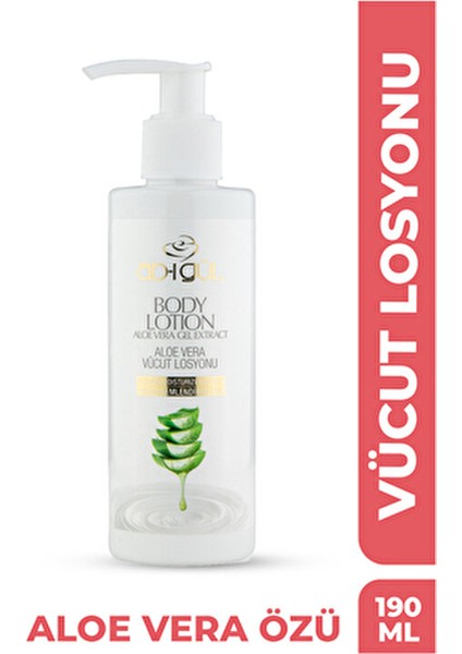 Aloe Vera Vücut Losyonu Yoğun Nemlendirme Etkisiyle 200 ml Tüm Cilt Tiplerine Uygun fırsatları