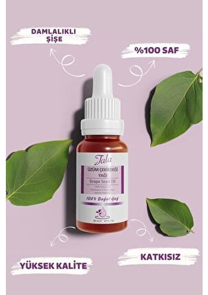Üzüm Çekirdeği Yağı %100 Doğal Nemlendirici ve Yenileyici 20 ml Tüm Cilt Tipleri İçin modelleri