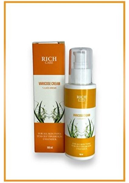 Bakım Kremi Varis Görünümünü Azaltan 100 ml Tüm Cilt Tipleri İçin fırsatları