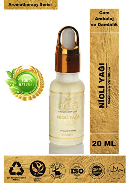 Niaouli Yağı 20 ml Cilt Tahrişini Yatıştıran Doğal Bakım Ürünü
