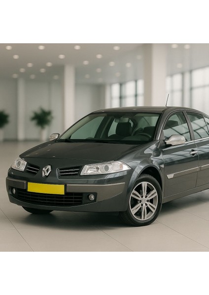 Renault Megane 2 Krom Ön Panjur 4 Prç. 2006-2009 P.çelik fırsatları