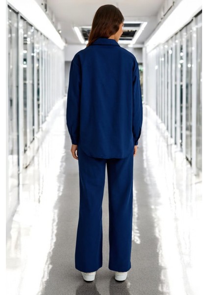 Günlük Rahat Gömlek Pantolon Ikili Keten Takım fiyatları