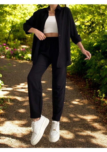 Yazlık Alt Üst Rahat Keten Takım modelleri