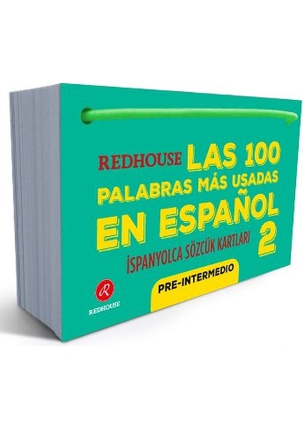 Redhouse Las 100 Palabras Mas Usadas En Espanol - Ispanyolca Sözcük Kartları 2