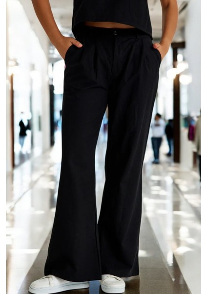 Yazlık Alt Üst Kolsuz Keten Takım indirimleri