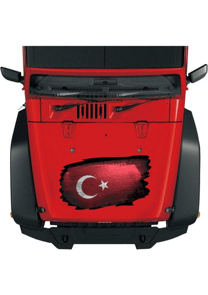 Türk Bayrağı Sticker - Türk - Bayrak - Ay Yıldız Sticker 01969 fırsatları