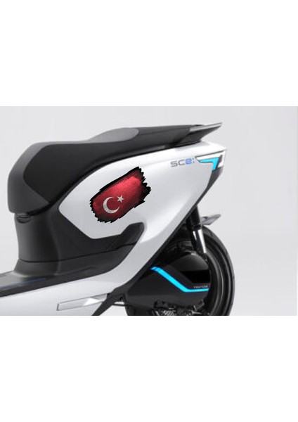 Türk Bayrağı Sticker - Türk - Bayrak - Ay Yıldız Sticker 01969 indirimleri