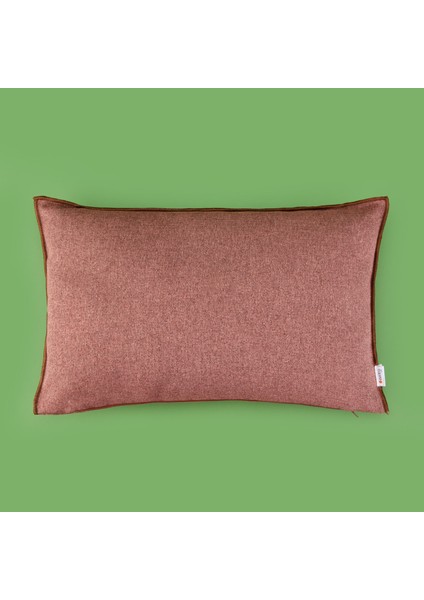 Soft Oras Kırlent - Kiremit - 35X55 cm