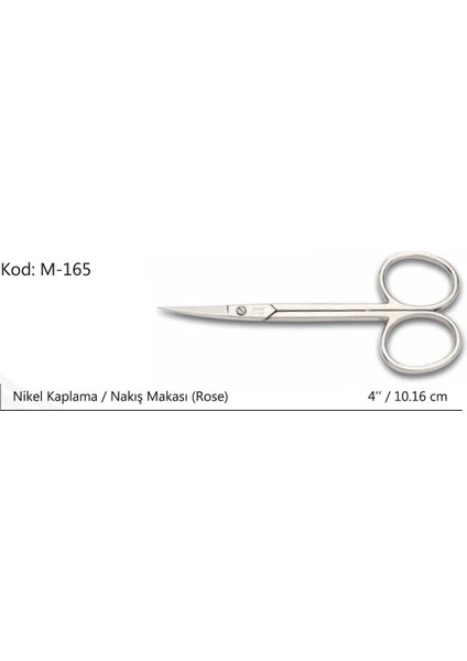 Europe Nakış Makası Süper Kalite No:4 10,16 cm ( Lisinya )