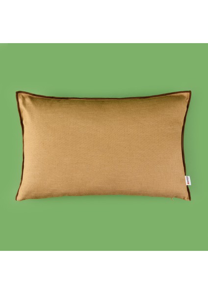 Soft Oras Kırlent - Hardal - 35X55 cm