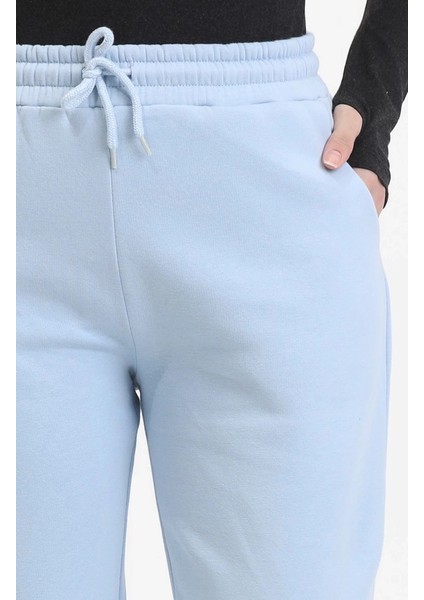 3 Iplik Şardonlu Paça Lastikli Eşofman Bebe Mavi IS001 indirimleri