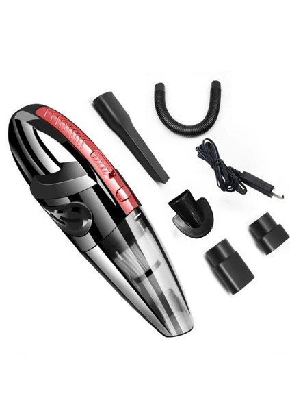 El Tipi Kablosuz Şarjlı Araba Elektrikli Süpürgesi Yüksek Güçlü 1 Set (Yurt Dışından)