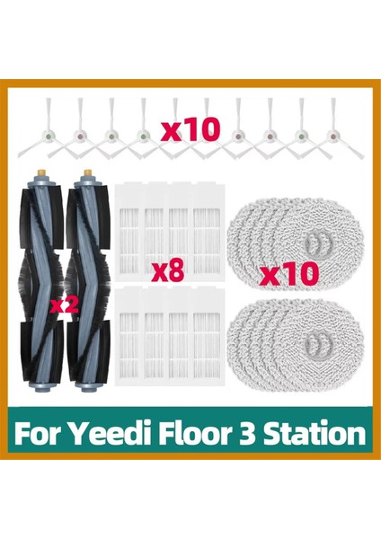 Yeedi Floor 3 Istasyonlu Robot Süpürge Parçaları Için Aksesuarlar (Yurt Dışından) fiyatları
