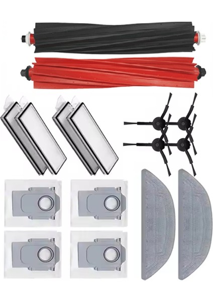 Roborock Için 16 Parça Vakum Fırçası Filtre Toz Torbası Paspas Bezi Seti (Yurt Dışından) fiyatları