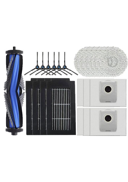 Ana Yan Fırça Hepa Filtre Paspas Bezi Toz Torbası Yedek Parçaları (Yurt Dışından)