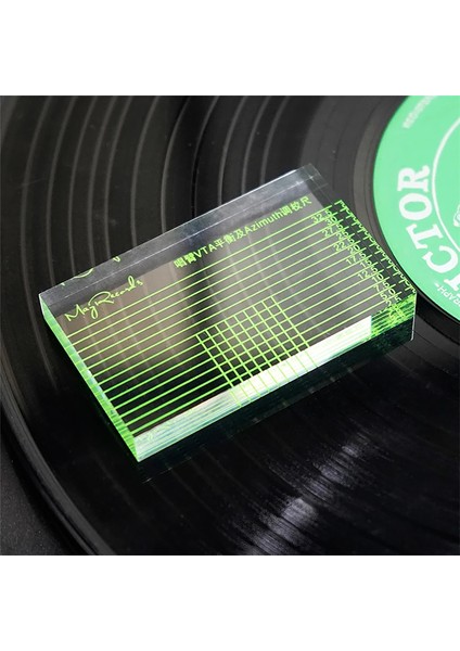 Mayrecords Ton Kolu Vta ve Kartuş Azimut Hizalama Cetveli Vinil Plak Çalar Ölçüm Kafa Kabuğu Hizalama Bloğu (Yurt Dışından) fiyatları