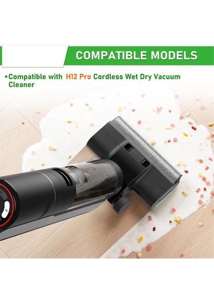 Dreame H12 Pro Için 7 Adet Yedek Fırça Silindiri ve Hepa Filtre (Yurt Dışından) fırsatları