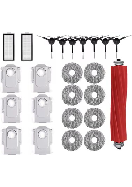 Roborock Q Revo Maxv/q Revo S/q Revo Pro Ana Yan Fırça Için 1 Set (Yurt Dışından) indirimleri