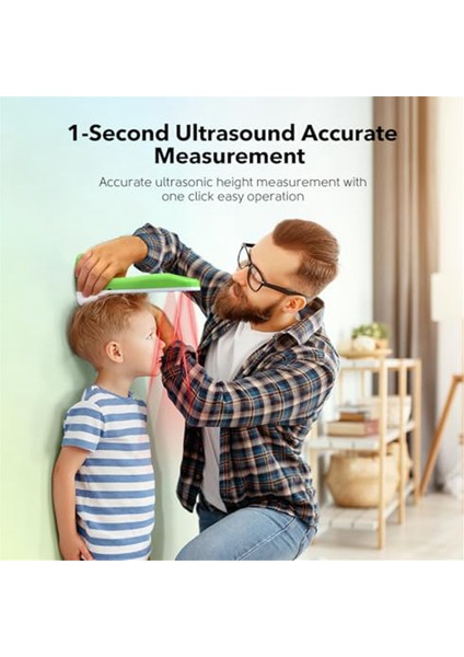Ultrasonik Boy Ölçer - Çocuklar Için Ev Odası Dekorasyonu Için Boy Ölçüm Büyüme Tablosu (Yurt Dışından) modelleri