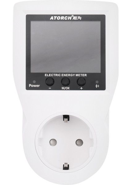 Atorch Wıfı Dijital Wattmetre 220V Ac Güç Ölçer Elektrik Tüketimi Enerji Ölçer Güç Watt Elektrik Ölçer Ab Fişi (Yurt Dışından)