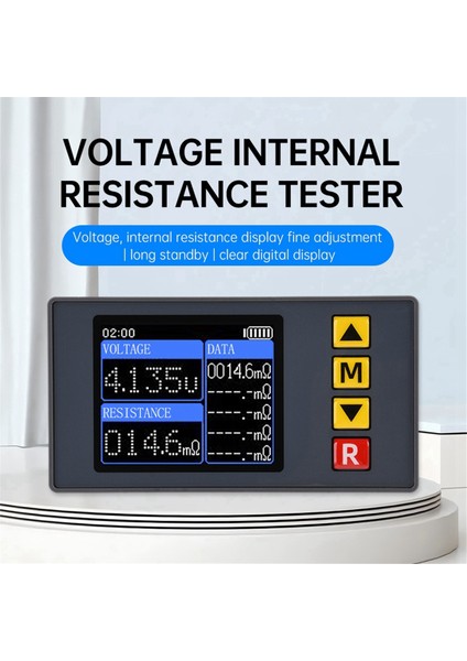 TS457 Gerilim Iç Direnç Test Cihazı Ac 4 Kablolu Yöntem Gerilim Ölçer Iç Direnç Test Cihazı 18650 A (Yurt Dışından) modelleri