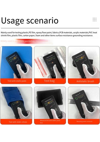 Hazfull Anti-Statik Test Cihazı Hzr Yüzey Direnci Test Cihazı MODEL-100 Snti-Statik Test Cihazı (Yurt Dışından) modelleri