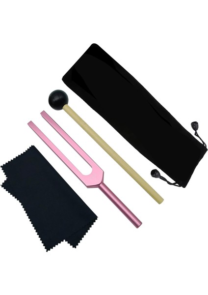 Diyapozon, Çakraları Iyileştirmek, Ses Terapisi, Bedeni, Zihni ve Ruhu Mükemmel Uyum Içinde Tutmak Için 528 Hz Diyapozon, Pembe (Yurt Dışından)