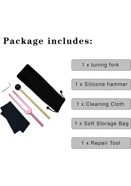 Diyapozon, Çakraları Iyileştirmek, Ses Terapisi, Bedeni, Zihni ve Ruhu Mükemmel Uyum Içinde Tutmak Için 528 Hz Diyapozon, Pembe (Yurt Dışından) fiyatları