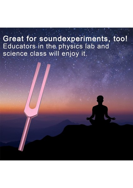 Diyapozon, Çakraları Iyileştirmek, Ses Terapisi, Bedeni, Zihni ve Ruhu Mükemmel Uyum Içinde Tutmak Için 528 Hz Diyapozon, Pembe (Yurt Dışından) fırsatları