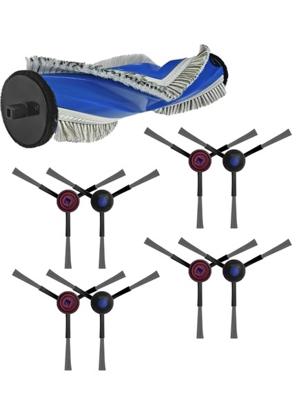 Ecovacs Deebot T30 Pro Omni Robot Süpürge Ana Fırça Yan Fırça Yedek Parçaları (Yurt Dışından)