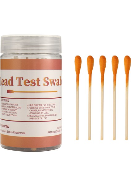 Kurşun Boya Test Çubuğu Seti: 60 Adet Kurşun Test Kiti Çubuğu, Evde Kurşun Test Kiti, Kurşun Kontrol Çubuğu, Kurşun Testi (Yurt Dışından) fırsatları